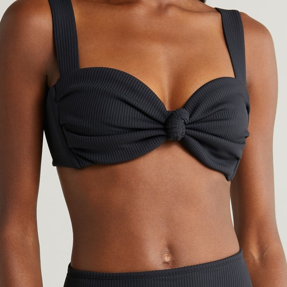 Montce Ribbed Bikini Top - Picture 2 of 8